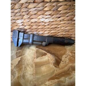 Wood Handled 8” Monkey Wrench W&B Co. Made in USA